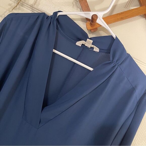 2pc Bundle V-Neck Long Sleeve Tunic Top  Rayon size 1X oversized - Picture 10 of 12